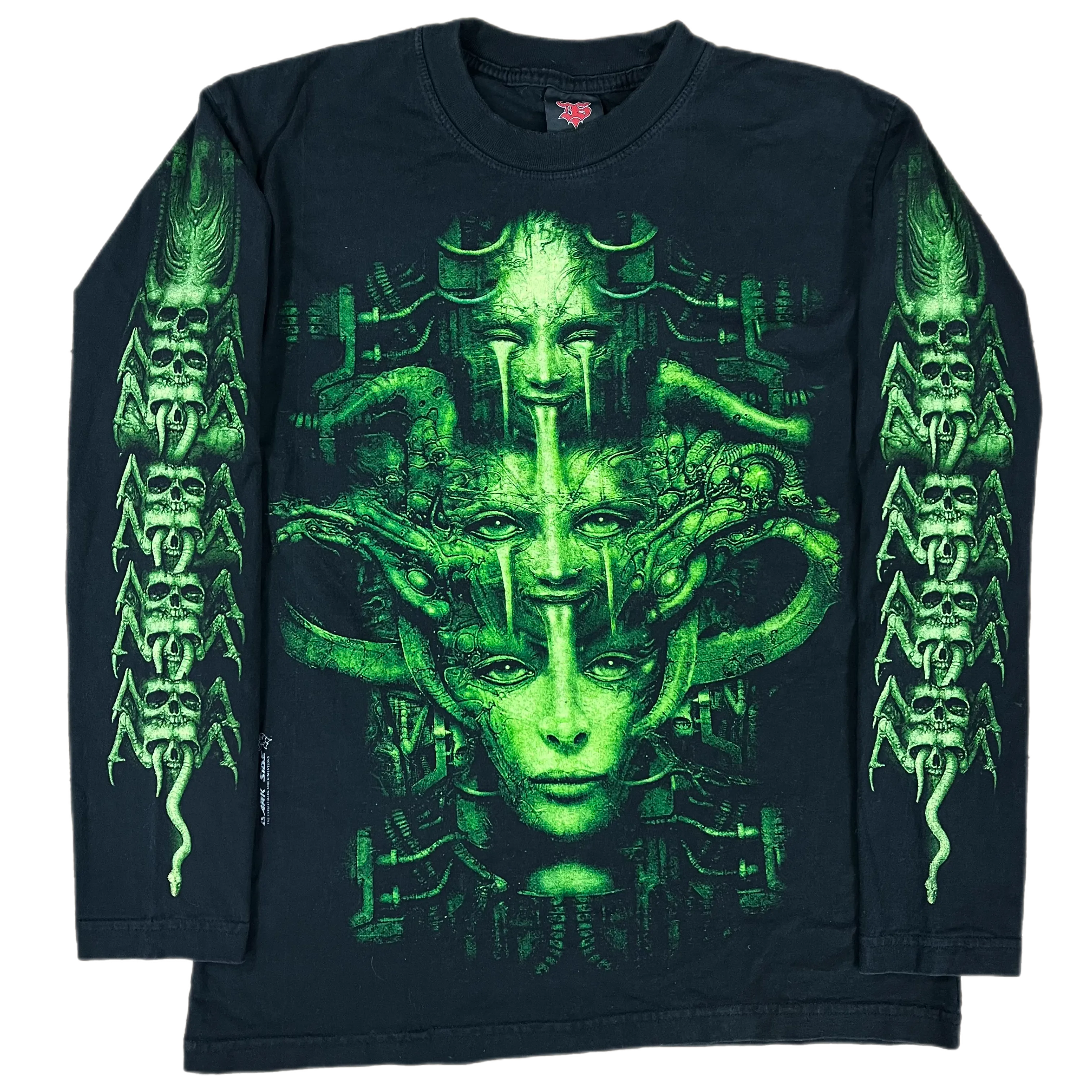 Vintage H.R. Giger "Dark Side" Long Sleeve Shirt