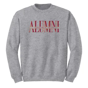 Virginia Tech Classic Alumni Crewneck Sweatshirt - Sport Grey