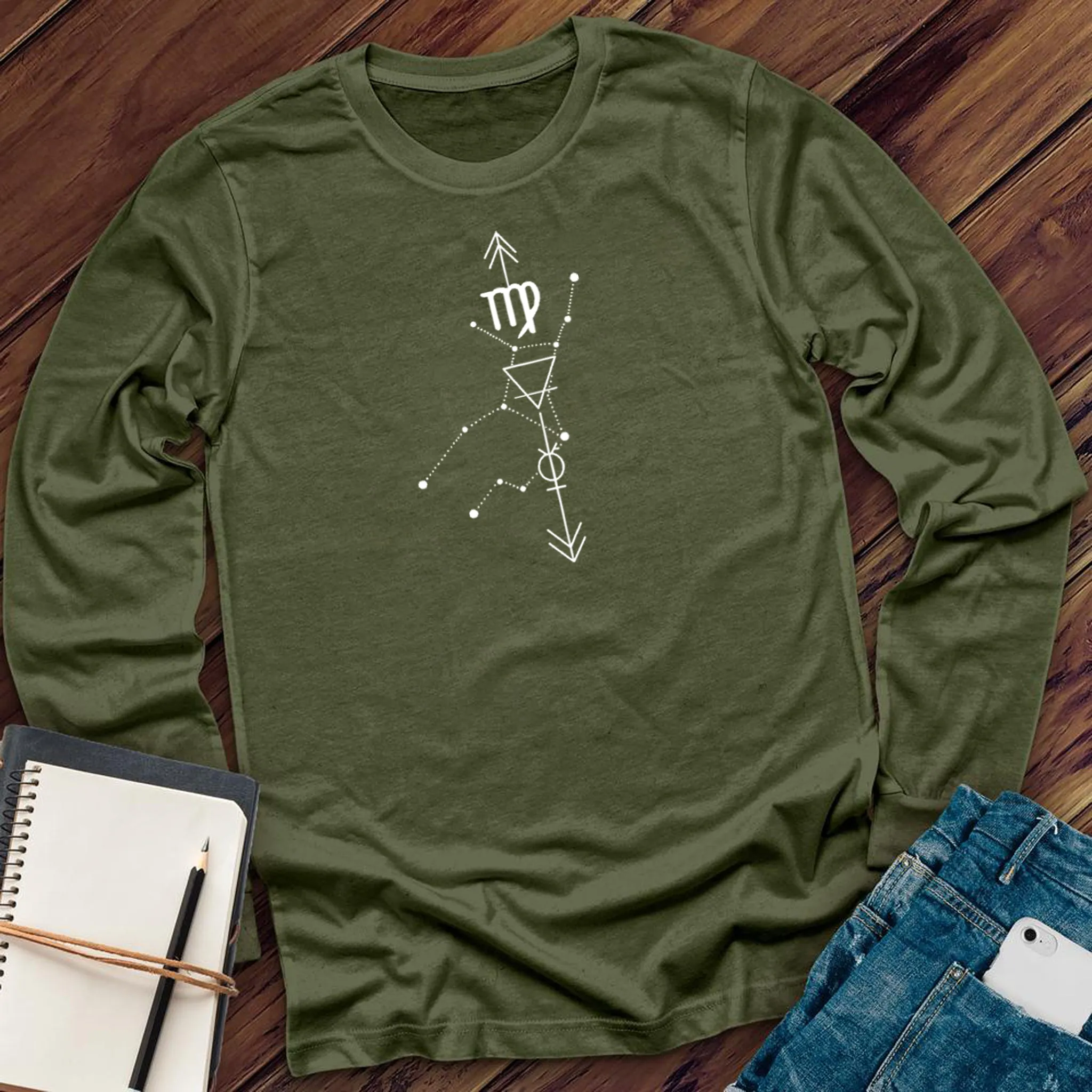 Virgo Arrow Long Sleeve