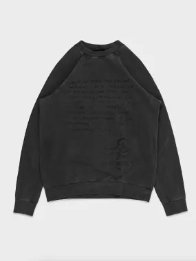 'Waves' Shipwreck Crewneck