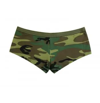 Woodland Camo Booty Shorts